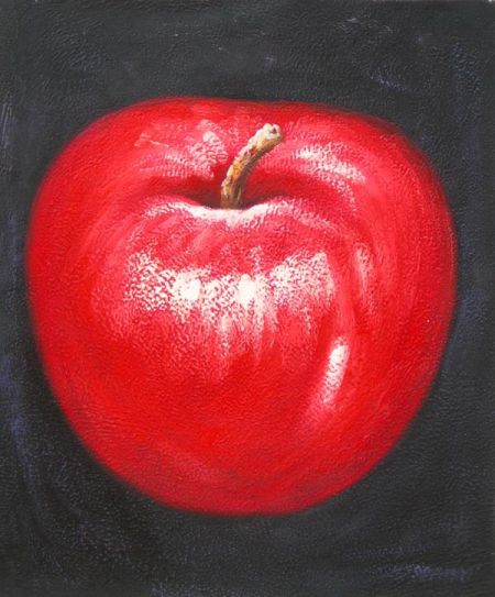 Obraz - Červené jablko I.