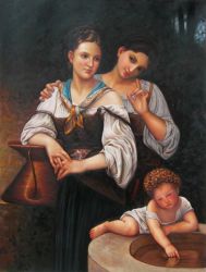 Obraz - Ženy s dítětem | 120 cm x 90 cm 