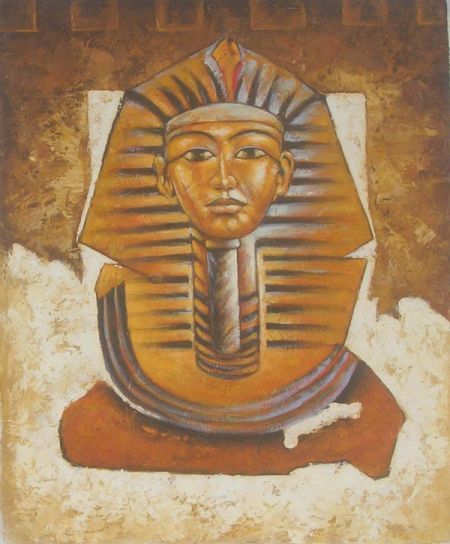 Obraz - Tutanchamonova maska