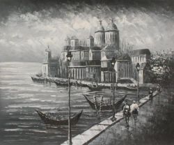 Obraz - Palác na pobřeží