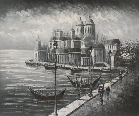 Obraz - Palác na pobřeží