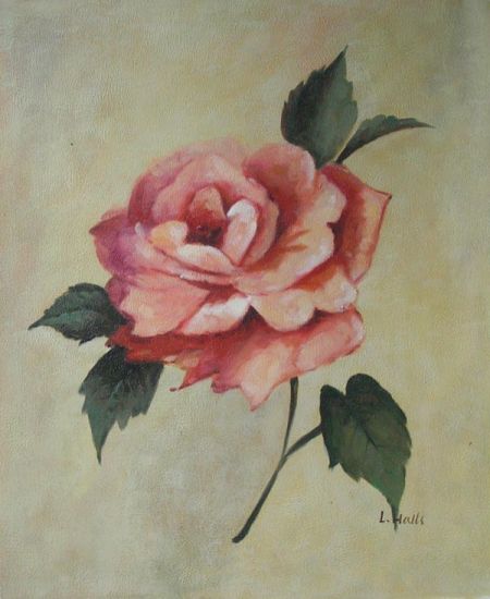 Obraz - Růžová růže I.