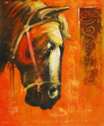 Obraz - Hlava koně
