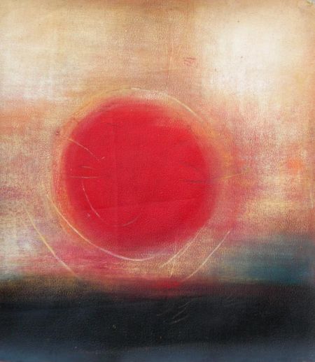 Obraz - Rudé slunce