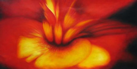 Obraz - Ohnivý květ