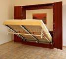 Systém SKL - sklopná postel se skříní - dvoulůžko