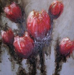 Obraz - Červené tulipány I.