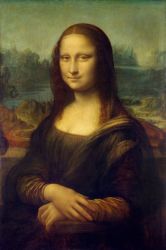 Leonardo da Vinci - Mona Lisa | 45 cm x 30 cm , 60 cm x 40 cm , 75 cm x 50 cm , 90 cm x 60 cm , 105 cm x 70 cm , 120 cm x 80 cm , 135 cm x 90 cm 
