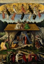 S. Botticelli - The Mystical Nativity | 95 cm x 65 cm 