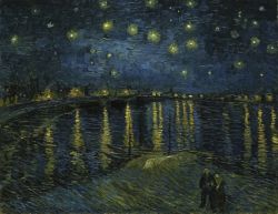 Starry Night Over the Rhône | 50 cm , 70 cm x 90 cm , 85 cm x 110 cm , 100 cm x 130 cm 