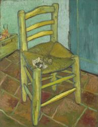 Van Gogh's Chair | 45 cm x 35 cm , 70 cm x 55 cm , 90 cm x 70 cm , 115 cm x 90 cm 