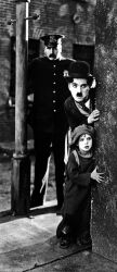 Charlie Chaplin - The Kid I. | 70 cm x 30 cm , 80 cm x 35 cm , 110 cm x 48 cm 