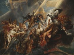 Peter P. Rubens - Pád Pantheonu | 100 cm , 90 cm x 120 cm , 85 cm , 75 cm x 100 cm , 70 cm x 95 cm , 60 cm x 80 cm , 55 cm x 75 cm , 45 cm x 60 cm , 40 cm x 55 cm , 30 cm x 40 cm 