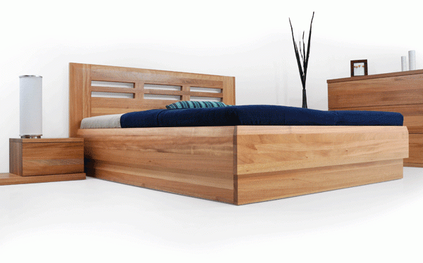 postel CORA s úložným prostorem GWdesign