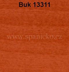 Buk 13311  - KLASIK sklopné masivní jednolůžko s vyklápěním z boku