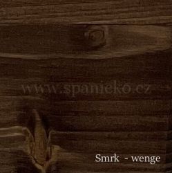 Smrk - wenge  - NS ZÁVĚSNÝ noční stolek 