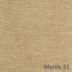 Mystic 51  - Levitující postel FLABO dvoulůžko s čalouněným čelem s nočními stolky 