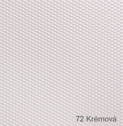 72 Krémová  - Pěnový podsedák KYTKA