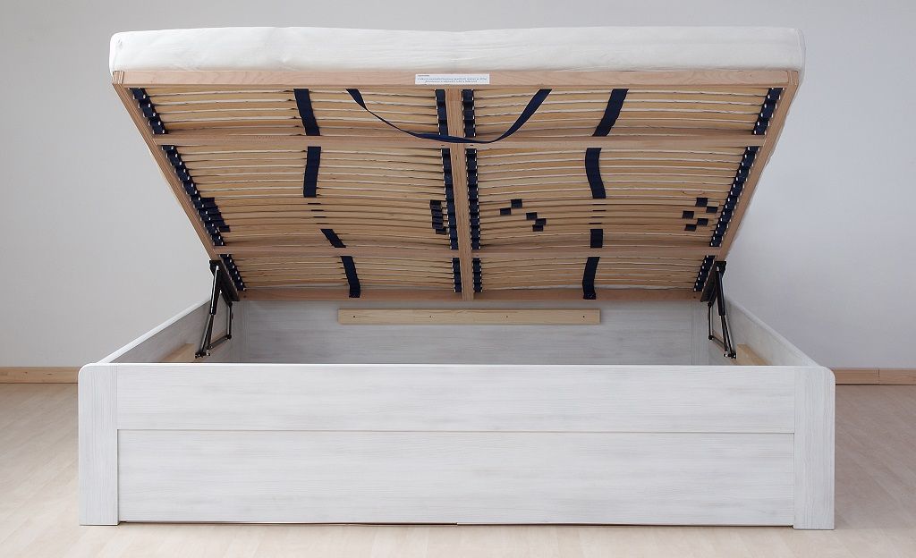 postel MARIKA klasik s integrovaným výklopným roštem BMB