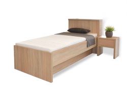 Jednolůžková postel- Tropea Box u hlavy | 80x200 , 90x200 , 100x200, 120x200, 140x200