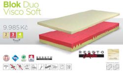 matrace BLOK DUO VISCO SOFT výprodej z expozice | 90 x 200