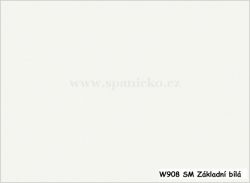 W908 - bílá (lamino Egger)  - Skříň 30