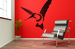 samolepka na zeď kolibřík