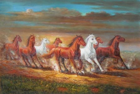 Obraz - Cválající koně